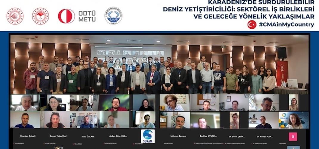 Karadeniz'de Sürdürülebilir Deniz Yetiştiriciliği Çalıştayı | Ulusal Paydaşlar SUMAE'de Bir Araya Geldi